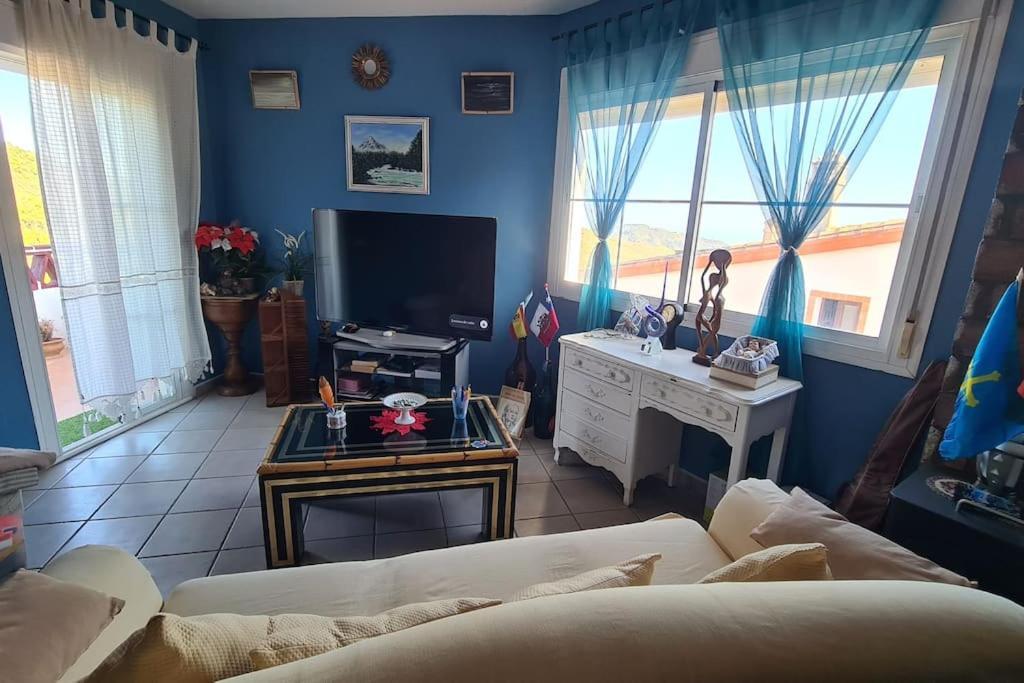 Atico Con Vistas Mar Y Montana Apartment Ojen Ngoại thất bức ảnh